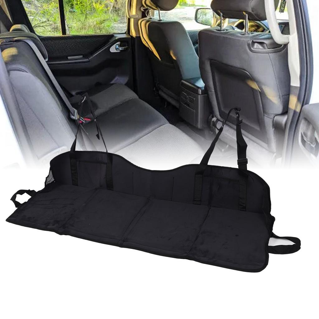 Estensione Pieghevole per Sedile Posteriore Auto Morbida Comfort Migliorato Peluche Portatile Estensione Piatto Materassino Sedile Posteriore per Veicolo SUV