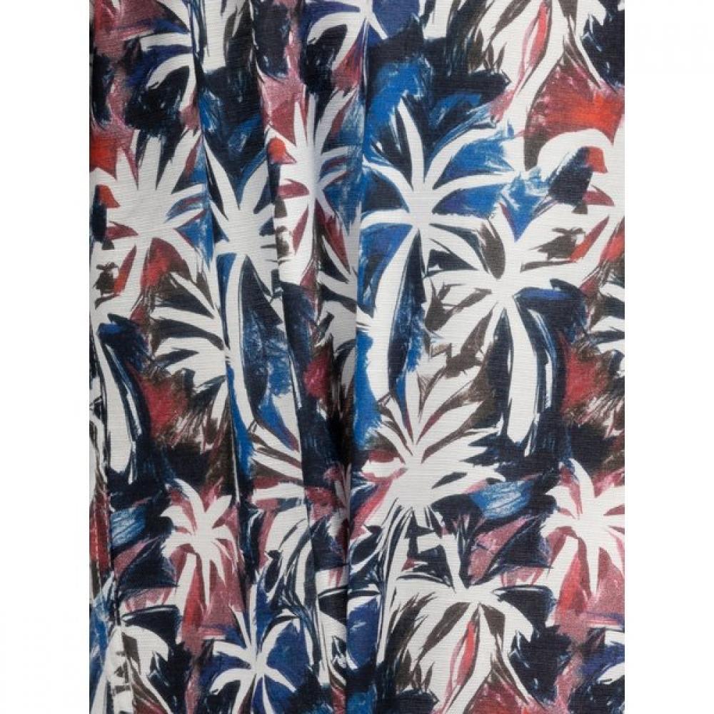 S.t. Dupont Hawaiian Print Regular Fit Short Sleeve Shirt Se4mm11hs118sbu