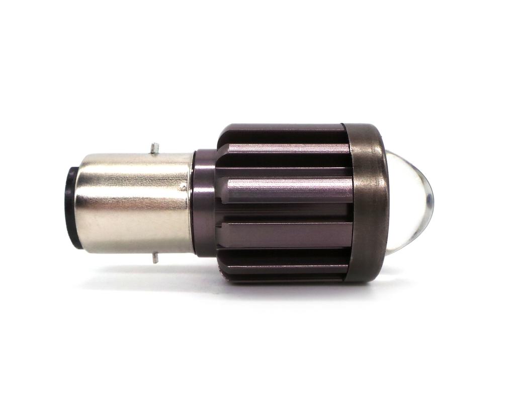 Laser LED BA20D Bulb, H6 12V-80V 8000lm Off-Road