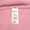 Supreme Flocked Logo Sweater Red