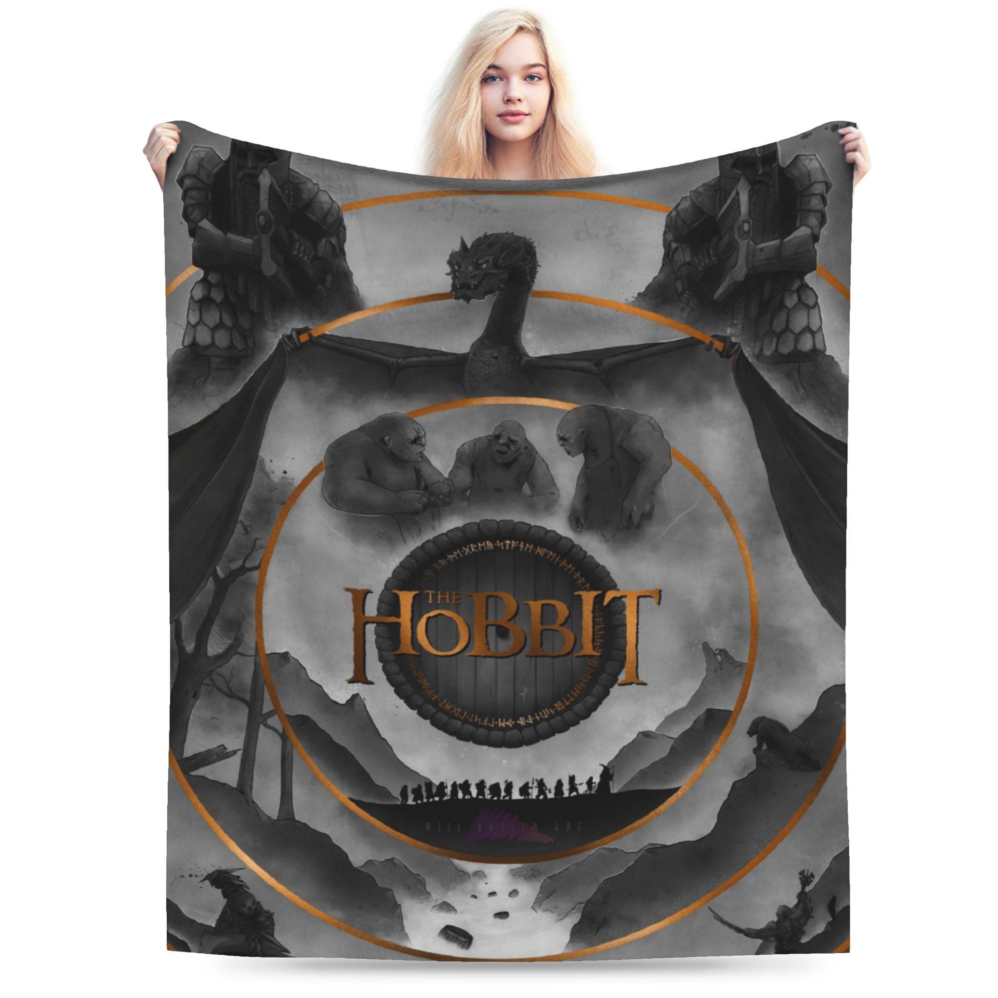 

Lords Rings Blanket Multi-size Warm Cozy Fluffy Throw Blankets for Sofa Couch and Bed 75x90cm