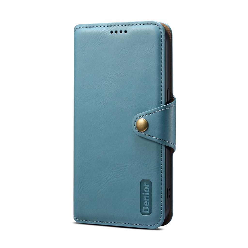 DENIOR For Huawei Mate 60 Leather Case Cowhide Texture Wallet Cover