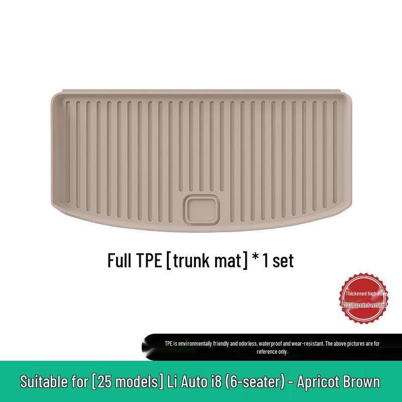 Compatible TPE Floor Mats for 25 Ideal i8 Models: Custom Car, Trunk, and Seat Back Mats