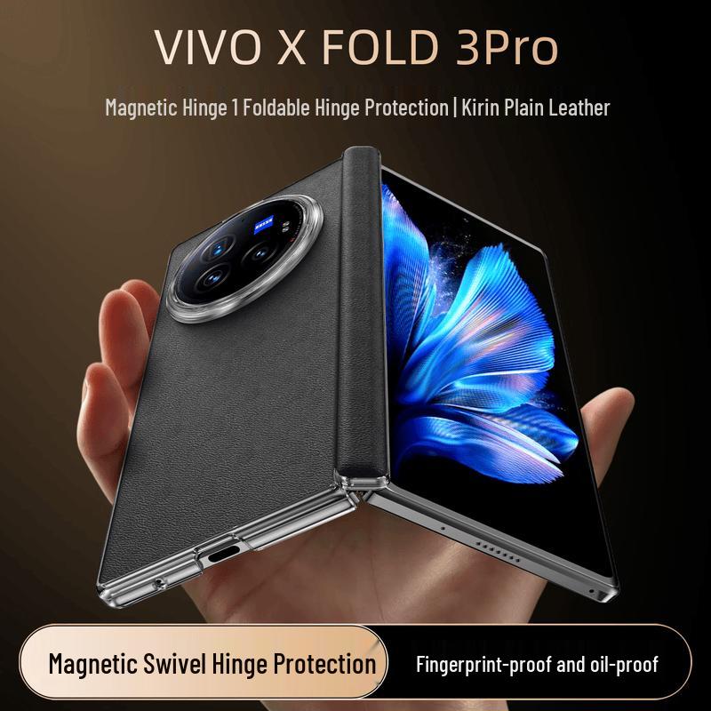 Shangsou Vivo X Fold Series Magnetic Hinge Leather Case