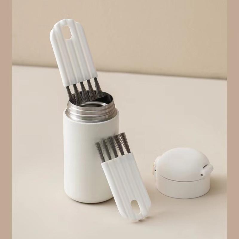 1 Stück Tastatur-Reinigungsbürste, biegbare Becherabdeckung, Rillenspaltbürste