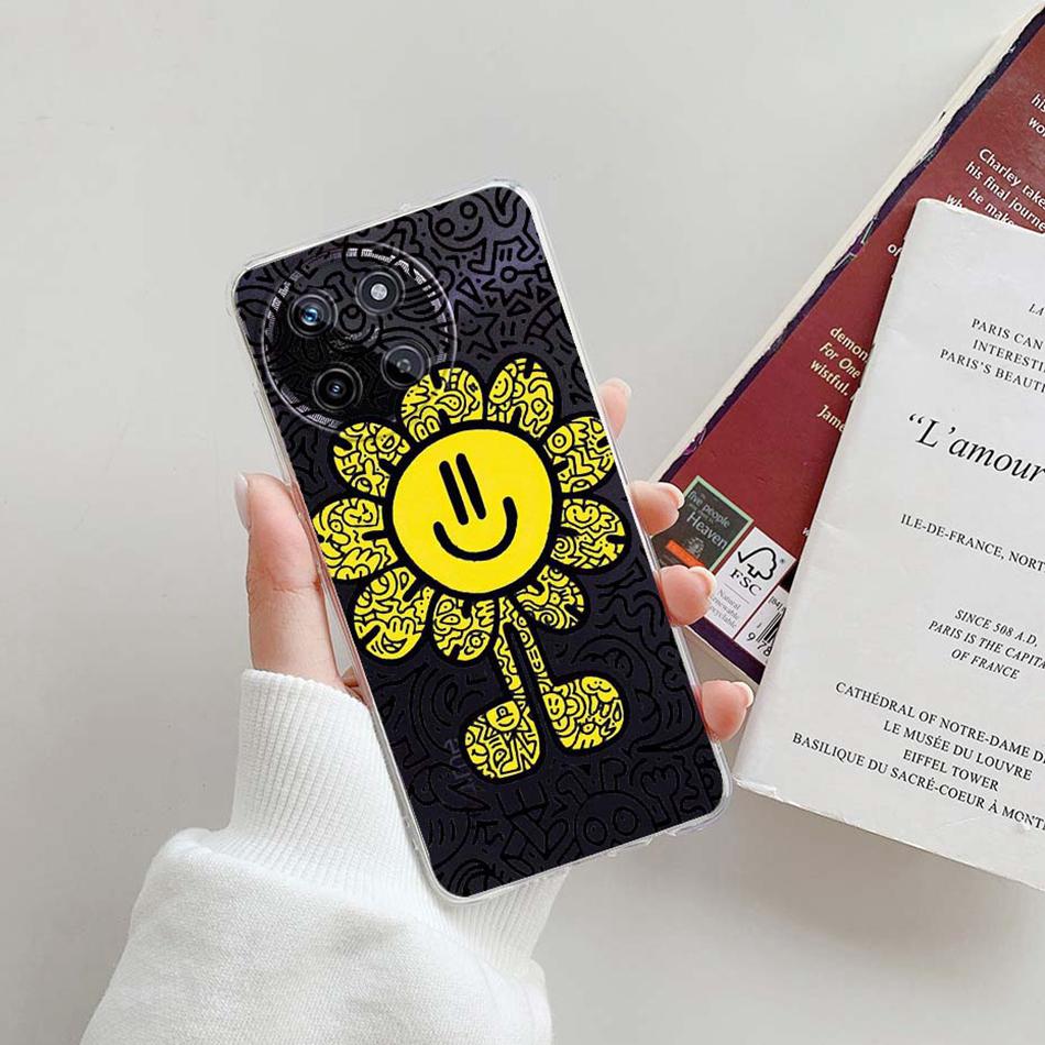 For Realme 11 4G Case Cute Fashion Patterns Clear Silicone Soft TPU Phone Back Cover For Realme 11 Realme11 4G 2023 Funda Bumper