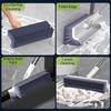 V-Shaped Bristles Cleaning Brush 5 in 1 Squeegee Brush Multi-functional Floor Scrub Brush  Bathroom