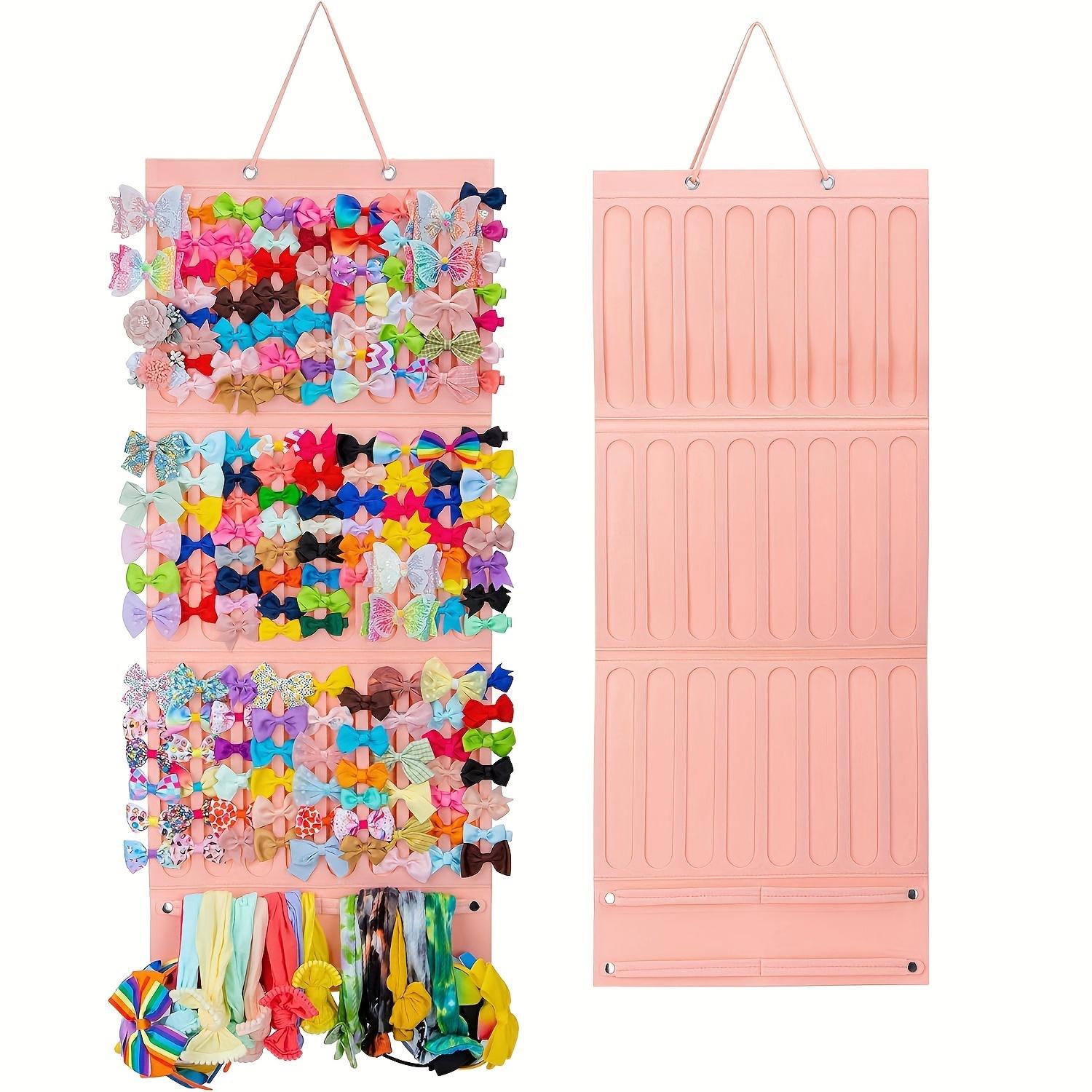 

Butterfly Hairpin Storage Rack, Butterfly Hair Accessory Box, Suitable for Headbands, Hairpins, Hair Ties, And Hair Bands, Perfect for Halloween рожевий