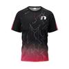 Atmungsaktive und saugfähige Fahrradbekleidung für Herren Neue Fitness Kurzarm Badminton Sportbekleidung Tennisbekleidung