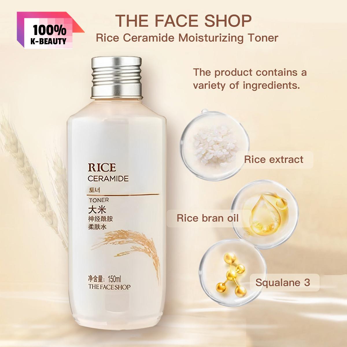 

Увлажняющий тонер с керамидами риса 150 мл/5,07 жидк. унц. 150ml/5.07 fl.oz.