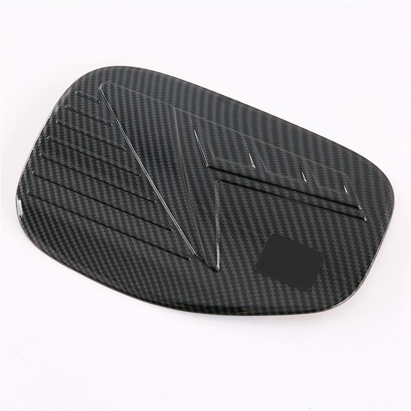 Authentic Car Carbon Fiber Grain Charging Port Door Cover Trim Sticker For BYD Dolphin Atto1 EA1   Car Parts