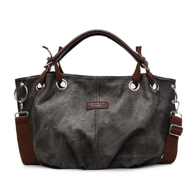 Large-capacity New Retro Casual Simple Portable One-shoulder Underarm Tote One-shoulder Oblique Span Bag