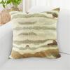 Throw Pillowcase Textured Hidden Zipper Closure Plush Pillow Sham Bedroom Living Room Sofa Decoration Cushion Cover
