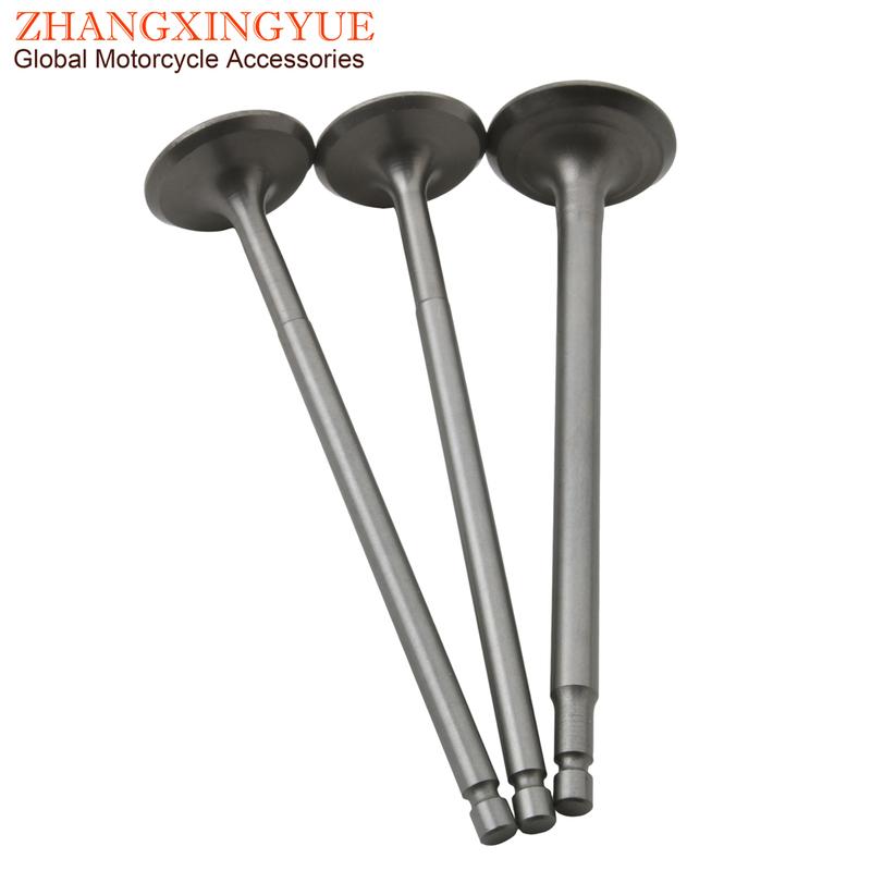 3pc Sprint150 Intake And Exhaust Valves For Vespa S 125 150 Sprint125 Primavera150 GTS Super 150 3V ie 4T B019320 B013716