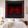 Ethnic Tribal Patterns Custom Your Name Wall Decor Tapestry Art For Pet Memorial Birthdaywedding Party Backdrop Family Gift