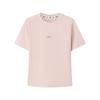 Knitted Pullover Round Neck Slim Fit Short Sleeve Raglan T-Shirt Women Tops L226W005-03PF