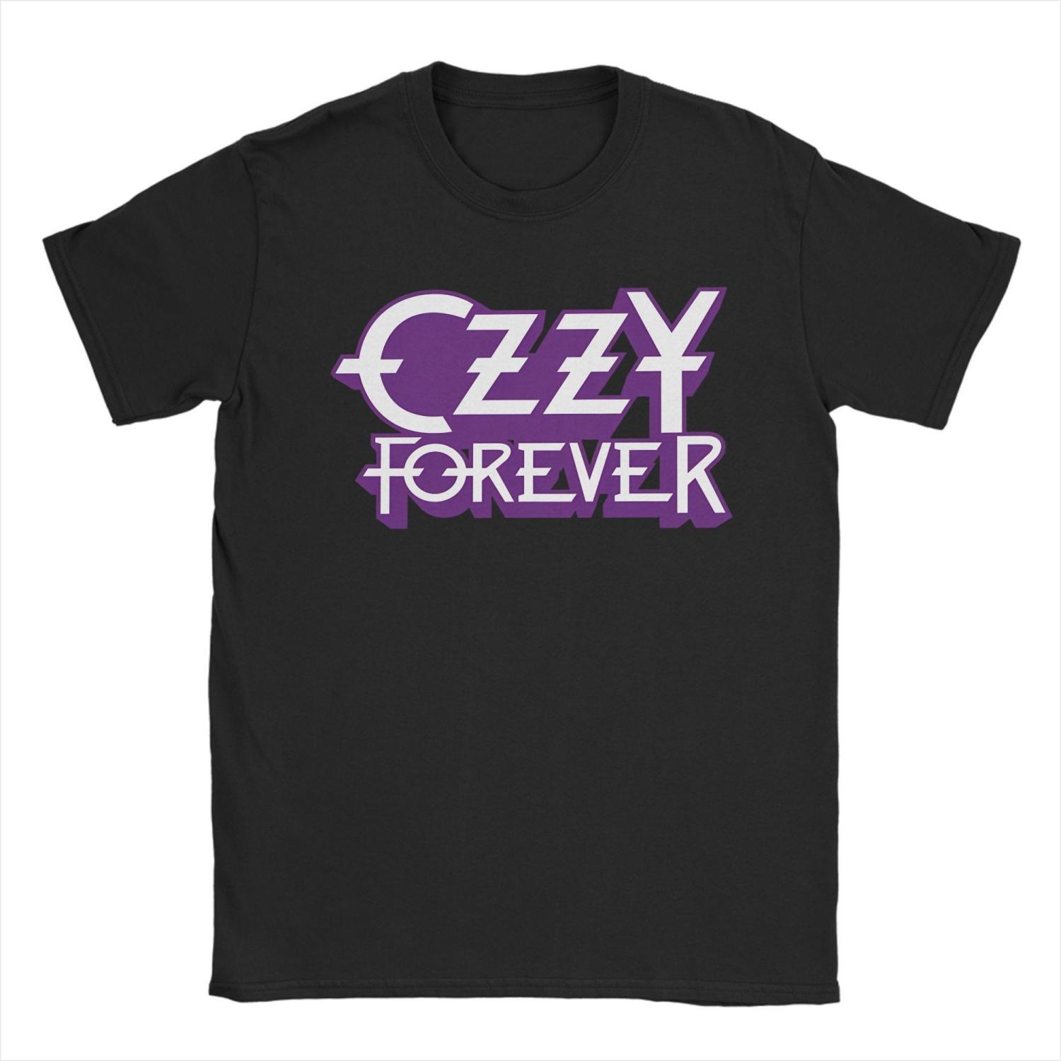 

Футболки Black Sabbath Ozzy Osbourne для мужчин Хлопковая винтажная футболка Тур Back To The Beginning Футболки с коротким рукавом Топы Большой размер S чёрный