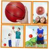 KOMBIUDA 1 Set Mini-Basketball, Standard-Basketball, Mini-Gummi-Basketball, Pool-Basketball, Sportspiel-Basketball, Sportball für Kinder