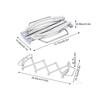 Stainless Steel Expanding Pot Holder Mat Heat Resistant Trivet NonSlip Contracting Expanding Design for Multiple Pans Easy Clean