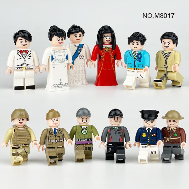 480 City Professional Police Special Police Building Block Small Particles Assembled Children'S Toys