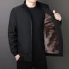 Men's 2025 Spring Stand-Collar Casual Jacket - Loose Warm Versatile Baseball Coat