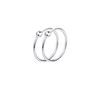 1 Pairs Stainless Steel Cartilage Stud Earrings for Men Women Helix Tragus CZ Barbell Conch Piercing Earrings Ear Hoop Earrings