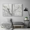 Abstract Poster Black and White Stone Marble Texture Wall Art Print Canvas Painting Morden Pictures for Living Room Decoration