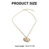 Elegant Pearls Shaped Freshwater Shell Necklace Jewelry Accessory for Women Ladies Handmade Sturdy Alloy Jewelry