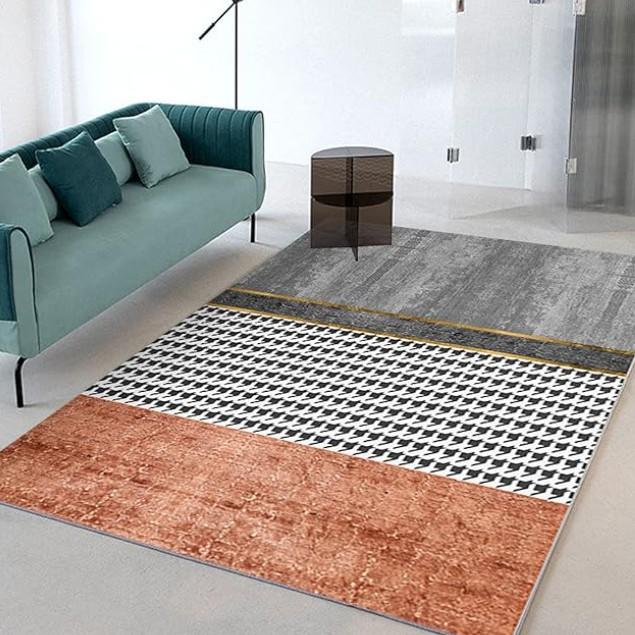 Living Room Carpet Coffee Table Sofa Bedroom Fully Covered Large Area Sofa Carpet