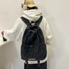 Drawstring Backpack Student Schoolbag Unisex Travel Outdoor Backpack
