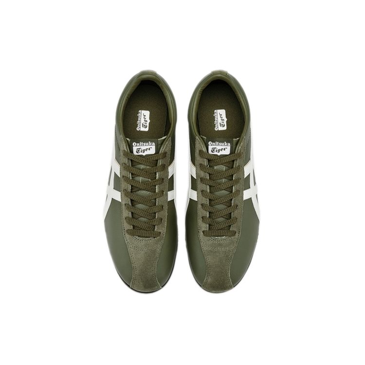 Onitsuka Tiger FB Trainer Comfortable Retro Lightweight Leather Slip Resistant Durable Low Top Casual Running Shoes Unisex sneaker 1183B768-300