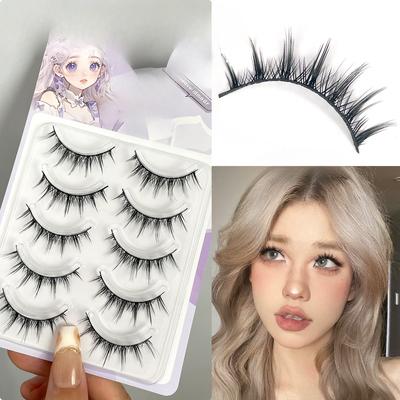 False Eyelashes One Piece Simulation Fairy Comic Demon Whole Natural European and American Barbie