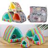 Cute Comfortable Winter Small Animal Sleeping Bed Guinea Pig Nest Warm Mat Hamster House