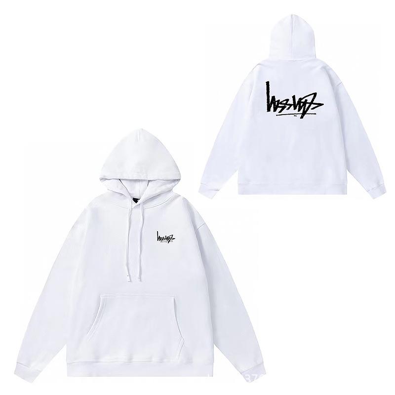 A Stus hooded sweater is a heavy and high version hooded sweater for couples.