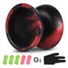 Aluminum Yoyo Ball Christmas Professional Yoyoball Competitive Aluminum Yoyo Ball Yoyoball Gift with Strings and Glove