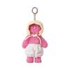 FW Pingpingi Plush Keyring Pink