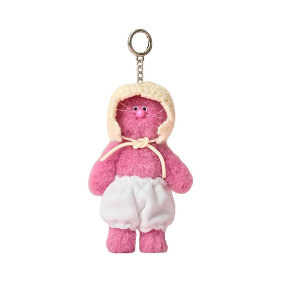 Monamhee FW Pingpingi Plush Keyring Pink ONE SIZE розовый