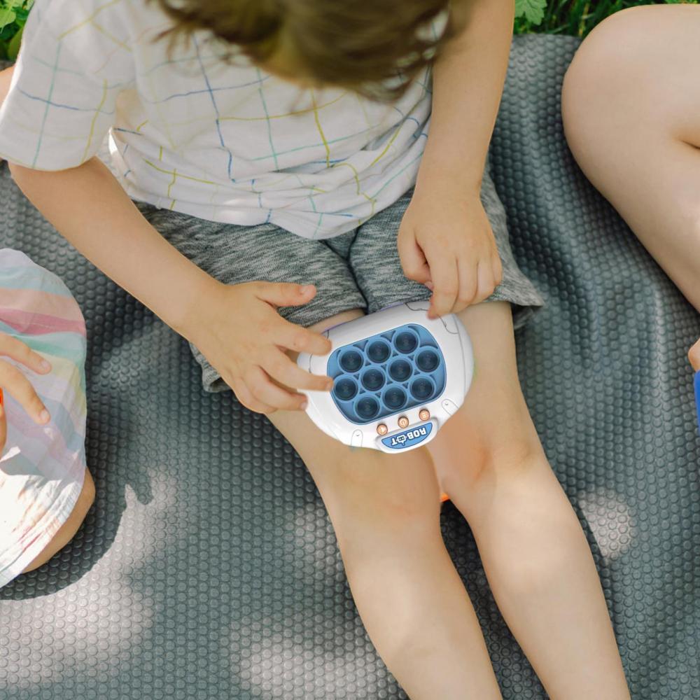 Popping Games Memory Breakthrough Game Console Light Up Pattern Popping Games Reaction & Memory Training Development Sensory Toys for Kids