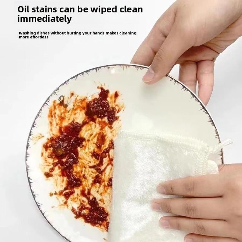 Dishcloth - Special for Home Kitchen - Magical Cleaning Towel - Easy To Clean - Thick and Oil-Resistant - Ideal for Dishwashing