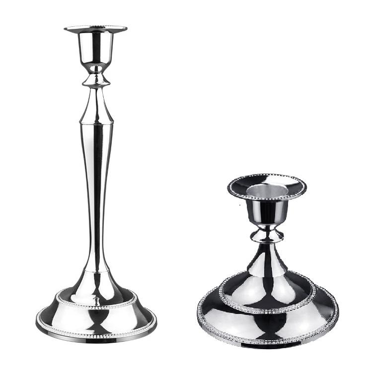 Metal Candle Holder Retro Candle Holder Dinner Hotel Home Decor Romantic Retro Candlestick