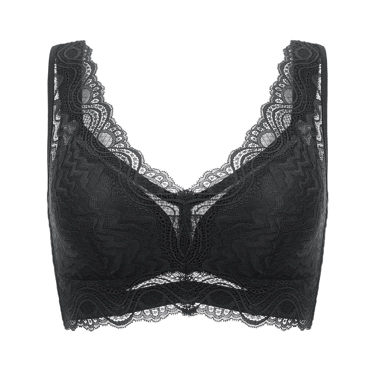 

Тонкие, легкие и регулируемые бюстгальтеры без косточек для большой груди — доступно 195 моделей 95F