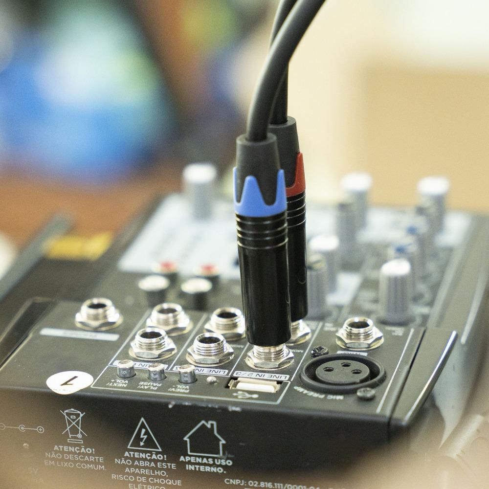 Y Splitter Dual 6.35mm Male To XLR Female 24K Gold Plated Microphone Splitter Cord  for Microphone