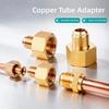 Female-Male Copper Tube Adapter Brass Reducer Joint Copper Fitting Tube Adapter
