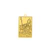 LIKGREAT Stainless Steel Tarot Cards Pendant The Suit of Cups Wands Minor Arcana Tarot Jewelry Vintage Astrology Amulet