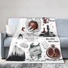 Romantik Twilight Saga Vampire Wölfe Decke Flanell Sommer Klimaanlage Atmungsaktiv Überwurfdecken für Sofa Bettbezug