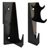 ABKP-Wall-Mounted Floor Jack Holder Bracket 1 Pair Wall Mount Heavy Duty Garage Storage Organizer Hook Black Steel Hanger