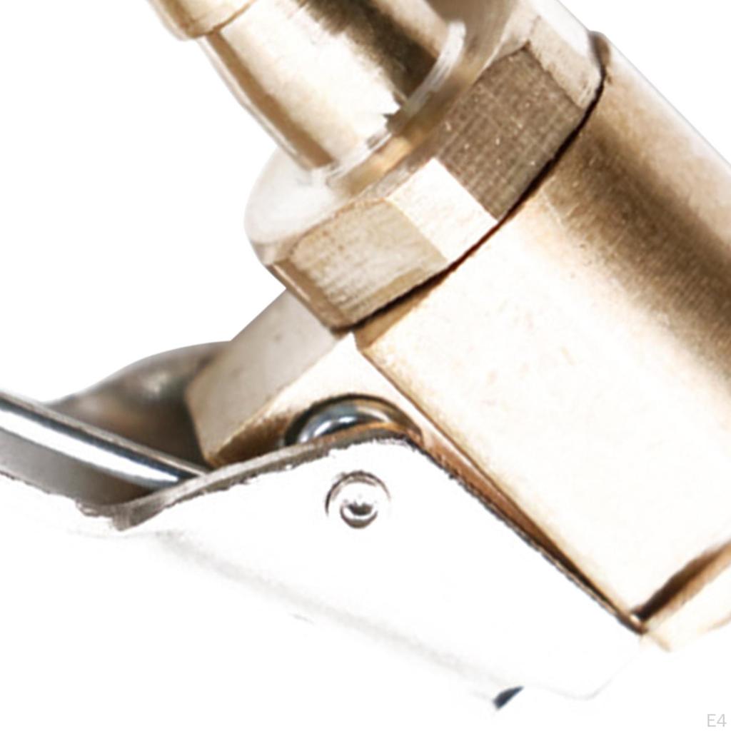 Car Tire Air Chuck with Clip No Leakage Inflator or