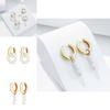 Sophisticated Pearl Earrings Alloy Material For Women Ideal Gifting For