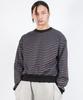Deumakeu M Stripe Medium-Fit Sweatshirt - Black