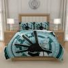 L-L D-Death N-Note Anime Duvet Cover Bedding Set 3pcs Soft Polyester Boys Girls Room Decor Single Double Queen King Size